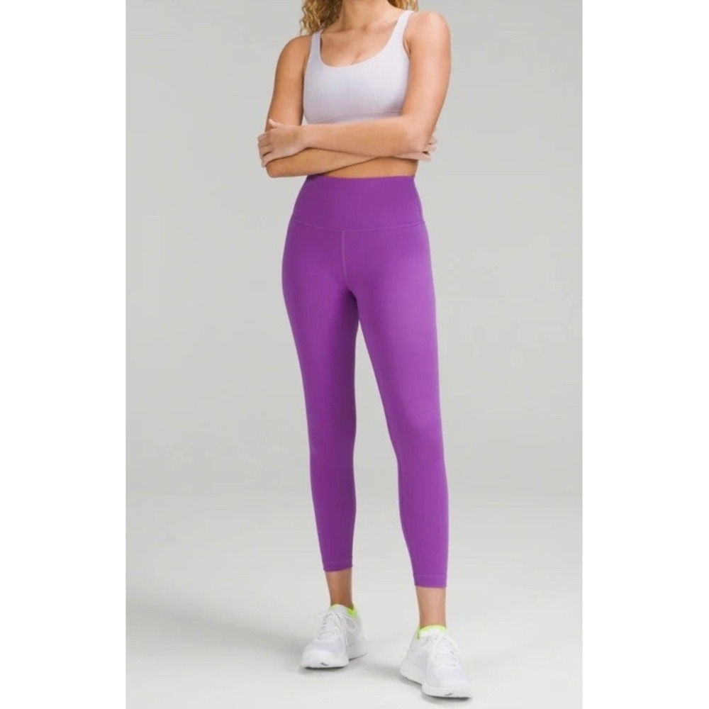 Lululemon Womens Wunder Train HR Moonlit Magenta Purple Size 6